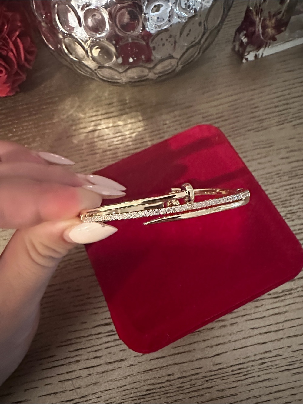 Nail bracelet